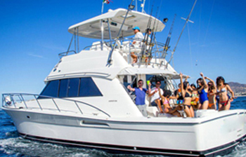 47' Riviera a perfect yacht for fishing or cruising., Yacht Charters cabo